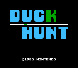 Vs Duck Hunt - NES Edition Title Screen